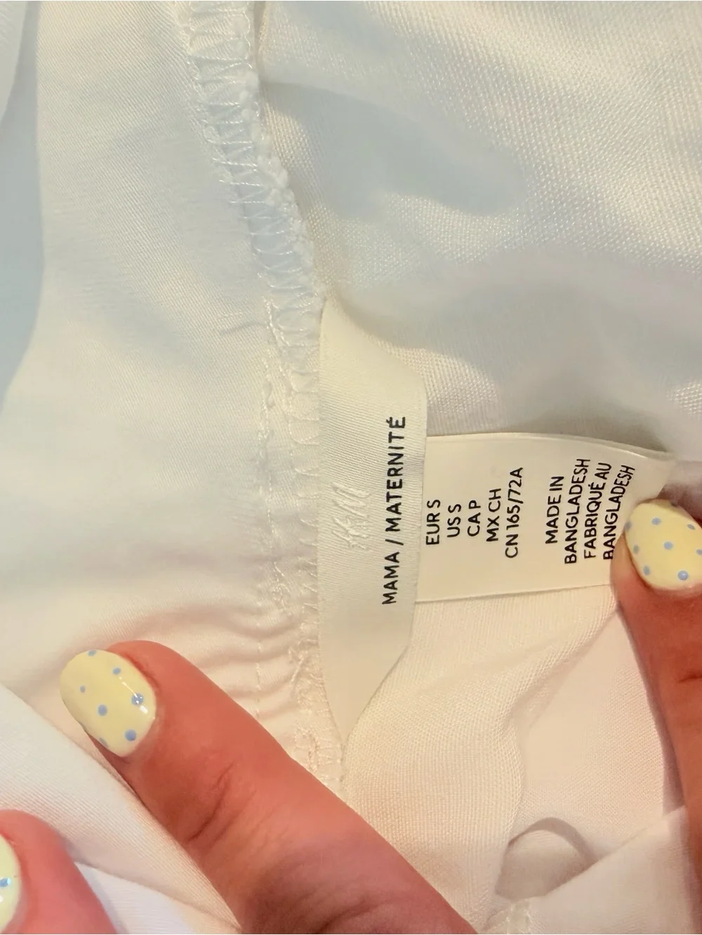 H&M LINEN-BLEND PANTS Small